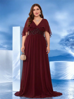 Vestido Cherry Longo Plus Size