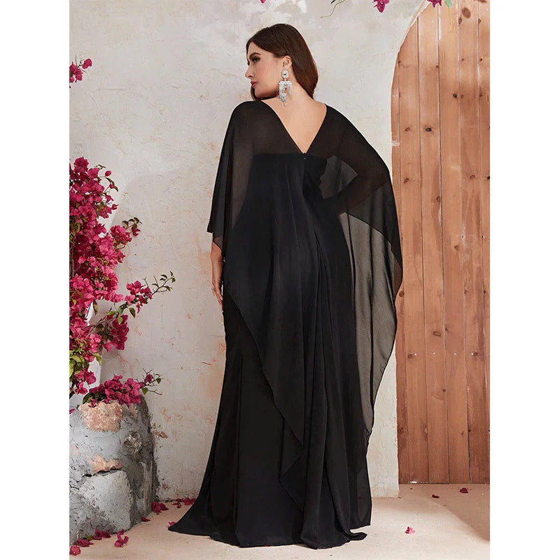 Vestido Bruma Real Longo Plus Size