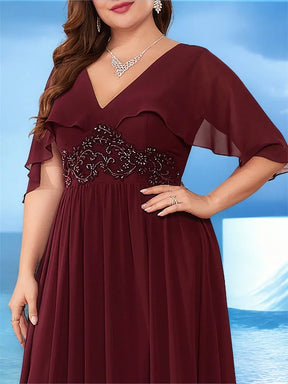 Vestido Cherry Longo Plus Size