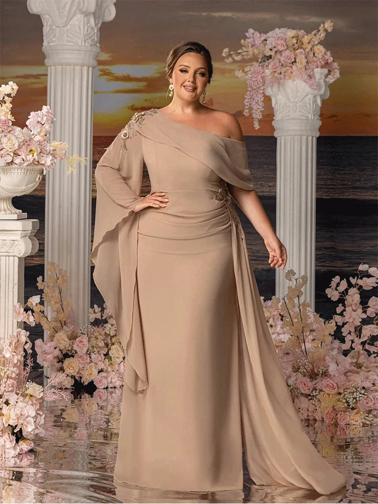 Vestido festa Elegance Longo Plus Size